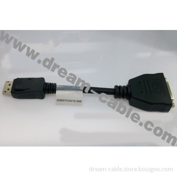 Display Port to DVI-D Adapter Cable for 43n9160 Lenovo IBM